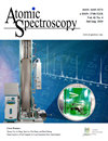 ATOMIC SPECTROSCOPY雜志封面